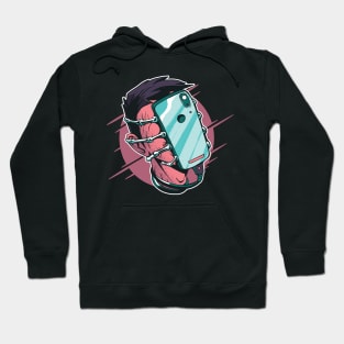 Alien Phone Facehugger Hoodie